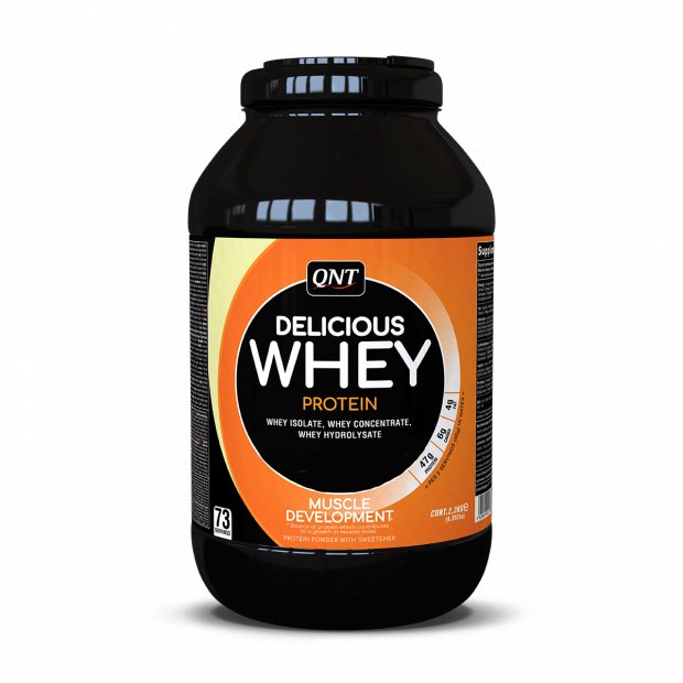 QNT Протеин QNT Delicious Whey Protein, 2.2 кг Печенье, , 2200  грамм