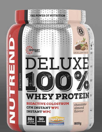 Deluxe 100% Whey Protein, 900 г, Nutrend. Комплекс сывороточных протеинов. 