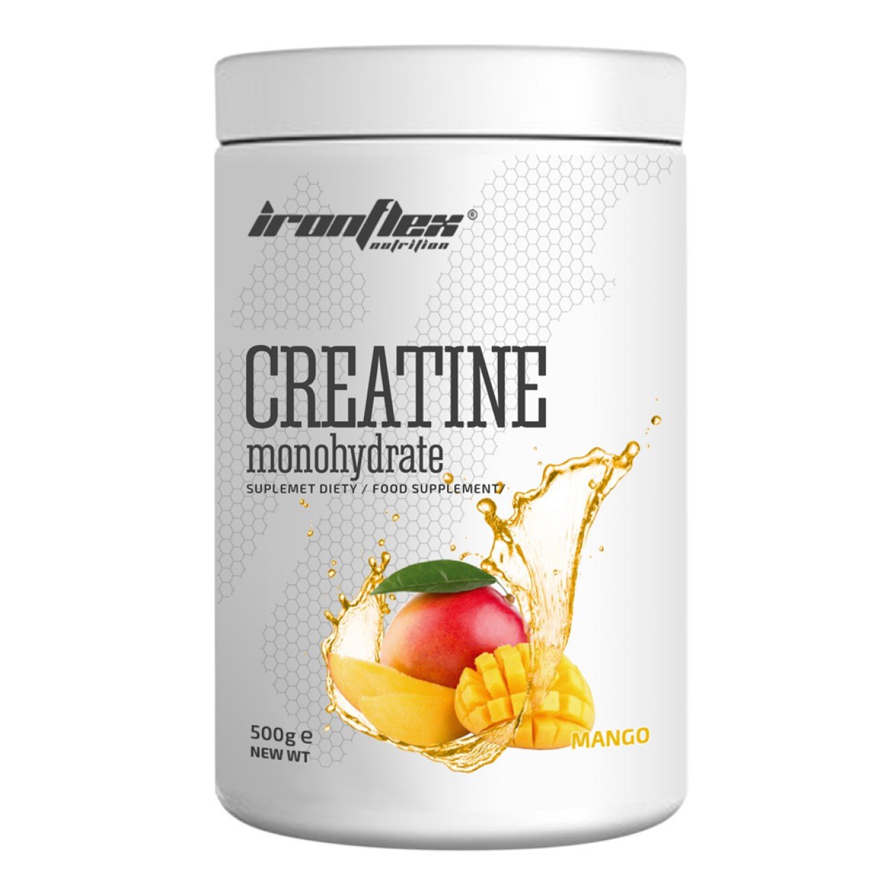IronFlex Креатин моногідрат IronFlex Creatine monohydrate 500 грам Манго, , 