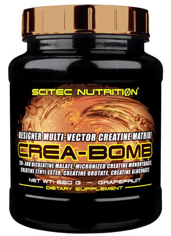 Crea-Bomb, 660 g, Scitec Nutrition. Monohidrato de creatina. Mass Gain Energy & Endurance Strength enhancement 