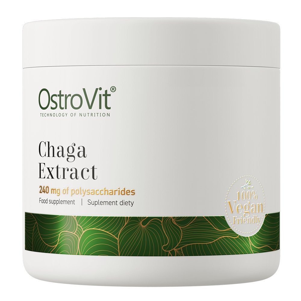 OstroVit Натуральная добавка OstroVit Vege Chaga Extract, 50 грамм, , 50 