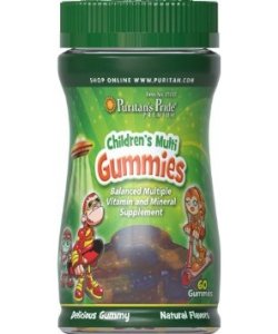 Puritan's Pride Childrens Multi Gummies, , 60 шт