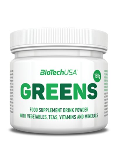 Greens, 150 g, BioTech. Complejos vitaminas y minerales. General Health Immunity enhancement 