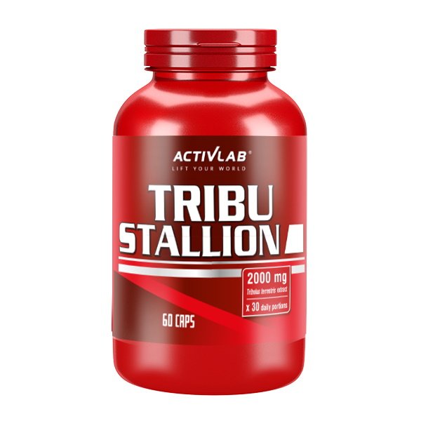 Стимулятор тестостерона Activlab Tribu Stallion, 60 капсул,  мл, ActivLab. Трибулус. Поддержание здоровья Повышение либидо Повышение тестостерона Aнаболические свойства 