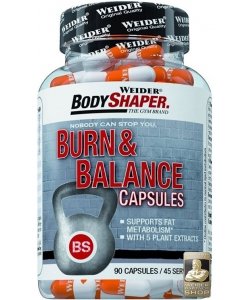 Burn & Balance, 90 pcs, Weider. Fat Burner. Weight Loss Fat burning 