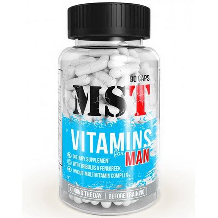 Витамины и минералы MST Vitamin for Man, 90 капсул,  ml, MST Nutrition. Vitaminas y minerales. General Health Immunity enhancement 