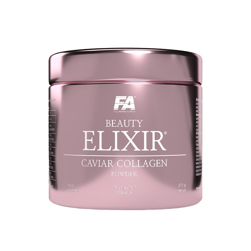 Fitness Authority Препарат для суставов и связок Fitness Authority Beauty Elixir Caviar Collagen, 270 грамм Пина колада, , 