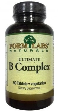 Ultimate B Complex, 90 pcs, Form Labs Naturals. Vitamin B. General Health 