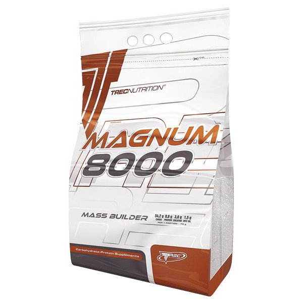 Гейнер Trec Nutrition Magnum 8000, 1 кг Шоколад,  мл, Trec Nutrition. Гейнер. Набор массы Энергия и выносливость Восстановление 