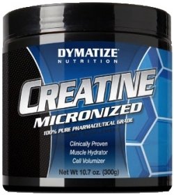 Creatine Micronized (Monohydrate), 300 г, Dymatize Nutrition. Креатин моногидрат. Набор массы Энергия и выносливость Увеличение силы 