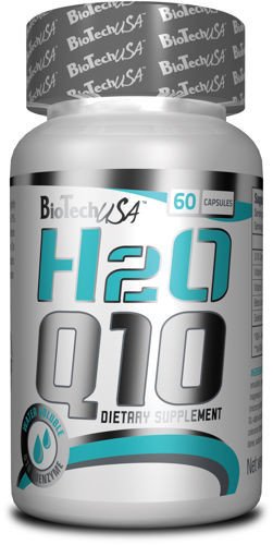 Biotech Q10 H2O 60 caps,  мл, BioTech. Коэнзим-Q10. Поддержание здоровья Антиоксидантные свойства Профилактика ССЗ Толерантность к физ. нагрузкам 