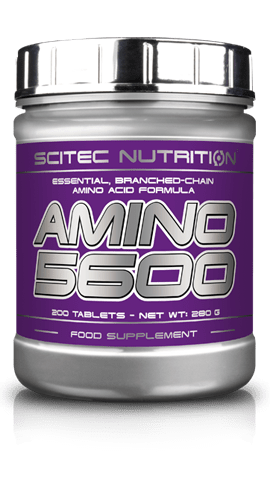 SN Amino 5600 1000 т,  мл, Scitec Nutrition. Аминокислоты. 