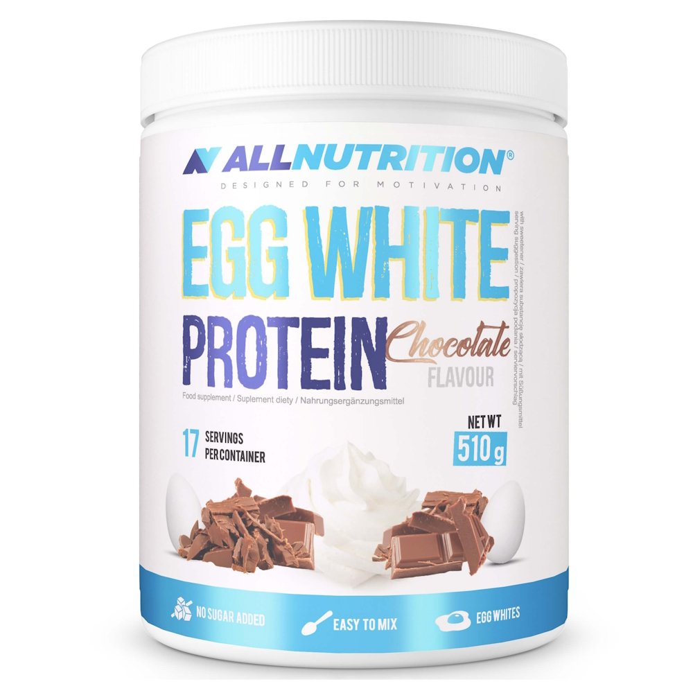 Протеин AllNutrition Egg White Protein, 510 грамм Шоколад,  мл, AllNutrition. Протеин. Набор массы Восстановление Антикатаболические свойства 