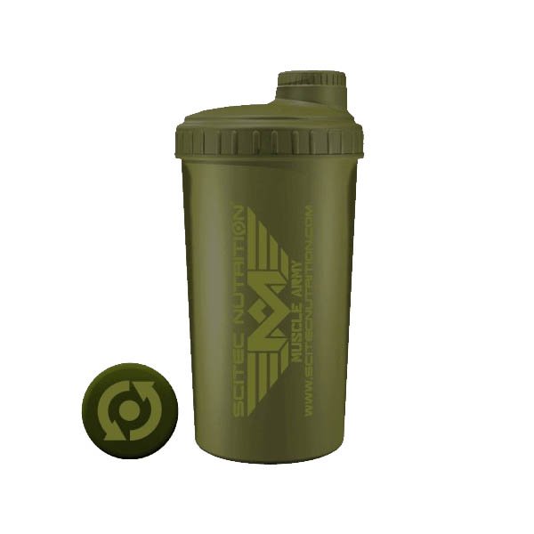 Шейкер Scitec Muscle Army, 700 мл - темно зеленый,  ml, Scitec Nutrition. Shaker. 