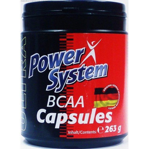 BCAA Capsules, 360 шт, Power System. BCAA. Снижение веса Восстановление Антикатаболические свойства Сухая мышечная масса 