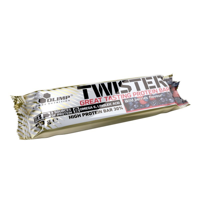 NZMP Батончик Olimp Twister Bar, 60 грамм Лесная ягода, , 60  грамм