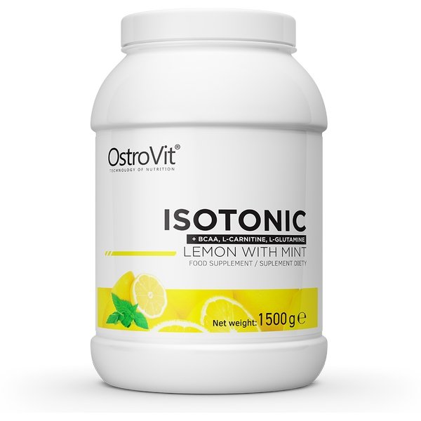 Изотоник OstroVit Isotonic, 1.5 кг Лимон мята,  мл, OstroVit. Изотоники. Поддержание здоровья Восстановление Восстановление электролитов 