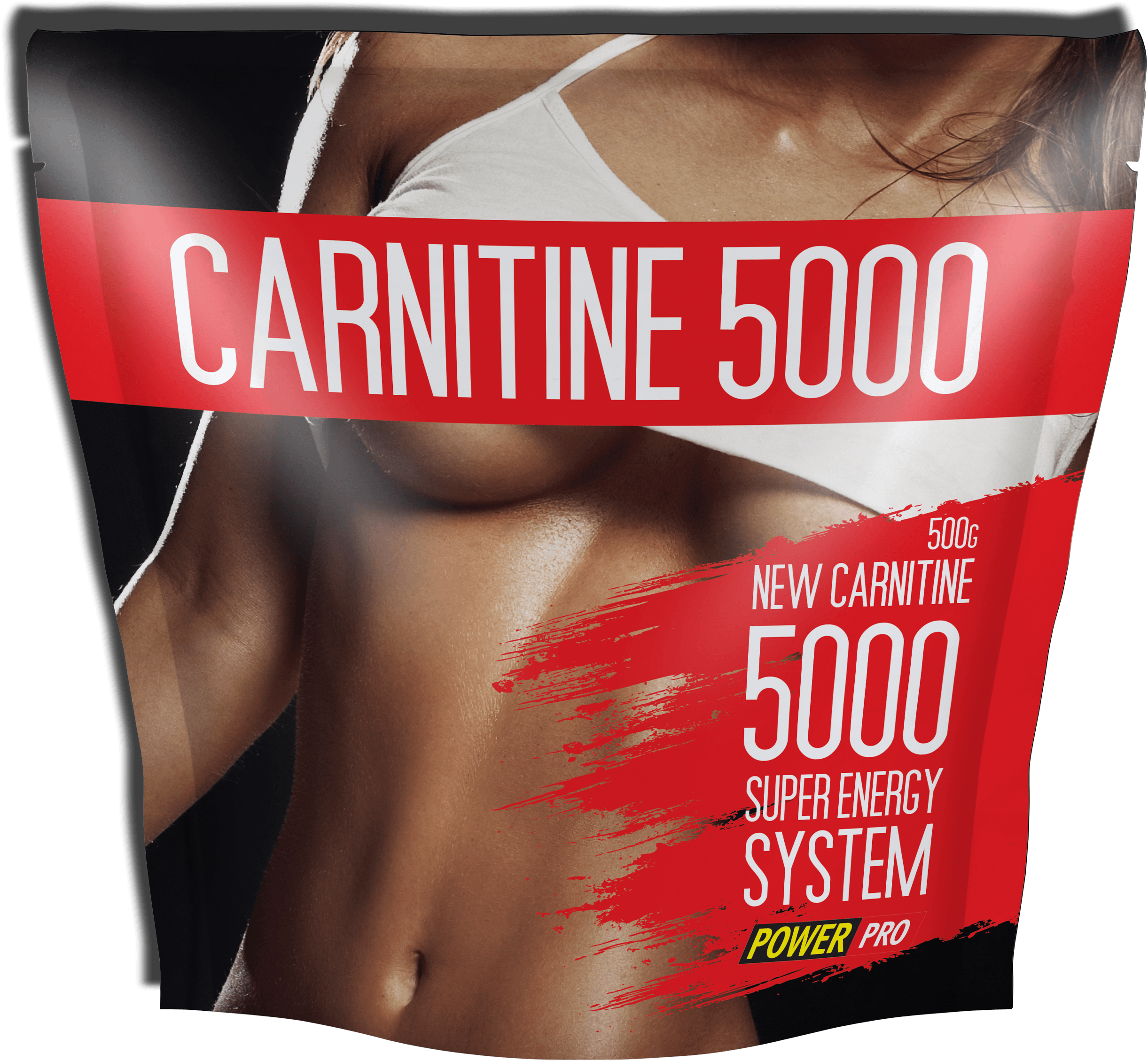Carnitine 5000, 500 gr, Power Pro. L-carnitine. Weight Loss General Health Detoxification Stress resistance Lowering cholesterol Antioxidant properties 