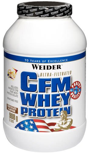 CFM Whey Protein, 908 g, Weider. Whey Isolate. Lean muscle mass Weight Loss recovery Anti-catabolic properties 