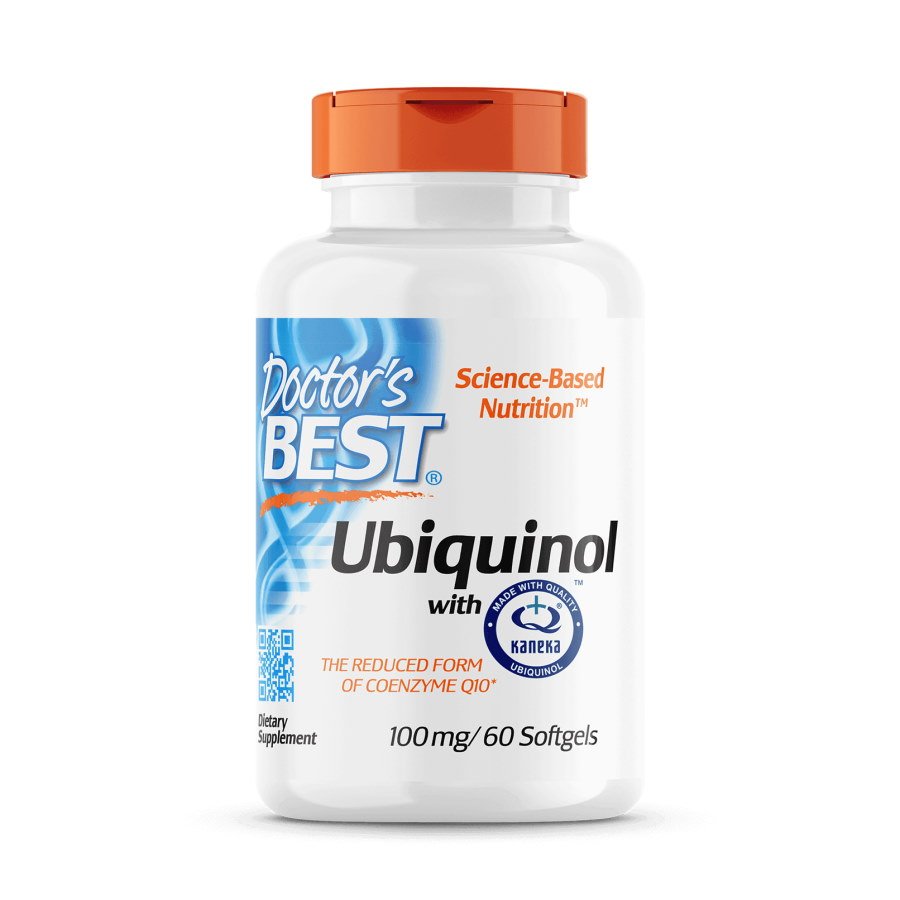 Натуральная добавка Doctor's Best Ubiquinol with Kaneka 100 mg, 60 капсул,  мл, Doctor's BEST. Hатуральные продукты. Поддержание здоровья 