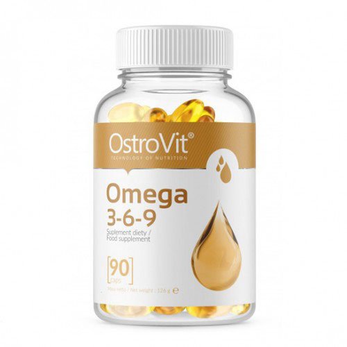 Ostrovit Omega 3-6-9 90 капс Без вкуса,  ml, OstroVit. Fats. General Health 