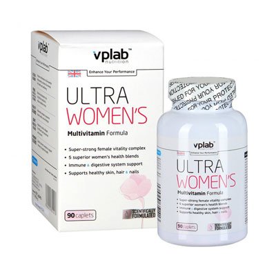 VPLab Ultra Women's 90 капс Без вкуса,  мл, VPLab. Витамины и минералы. Поддержание здоровья Укрепление иммунитета 