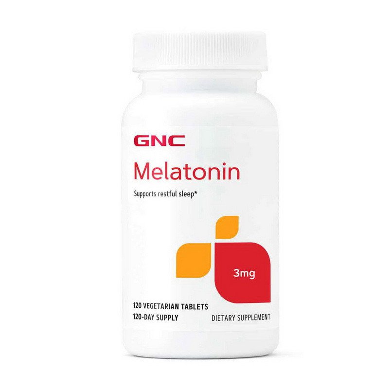 GNC Мелатонин GNC Melatonin 3 mg 120 таблеток, , 