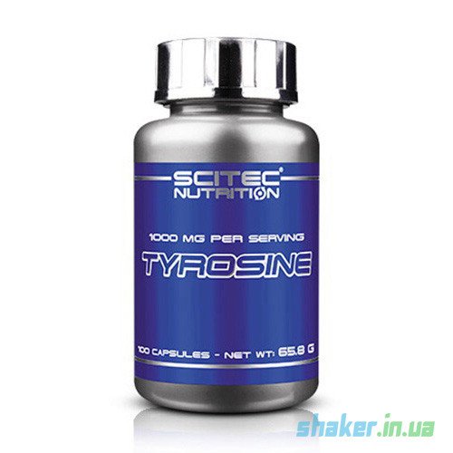 Л-Тирозин Scitec Nutrition Tyrosine (100 капс) скайтек нутришн,  мл, Scitec Nutrition. L-тирозин. 