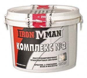 Комплекс №2, 540 г, Ironman. Креатин моногидрат. Набор массы Энергия и выносливость Увеличение силы 