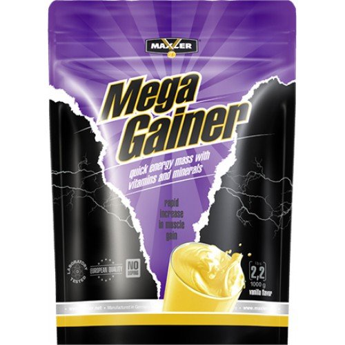 Mega Gainer, 1000 g, Maxler. Gainer. Mass Gain Energy & Endurance स्वास्थ्य लाभ 