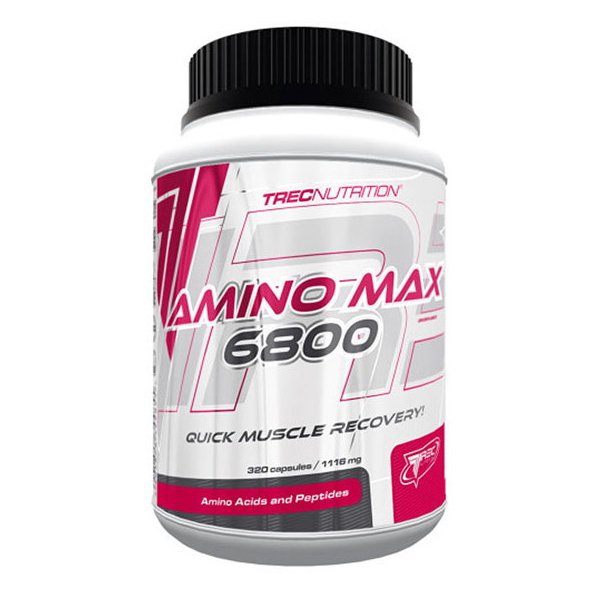 Аминокислота Trec Nutrition Aminomax 6800, 320 капсул,  мл, Trec Nutrition. Аминокислоты. 