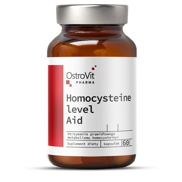 Витамины и минералы OstroVit Pharma Homocysteine Level Aid, 60 капсул,  ml, OstroVit. Vitamins and minerals. General Health Immunity enhancement 