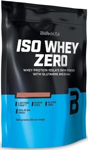 BioTech Iso Whey Zero 500 г Орех,  ml, BioTech. Whey Isolate. Lean muscle mass Weight Loss recovery Anti-catabolic properties 