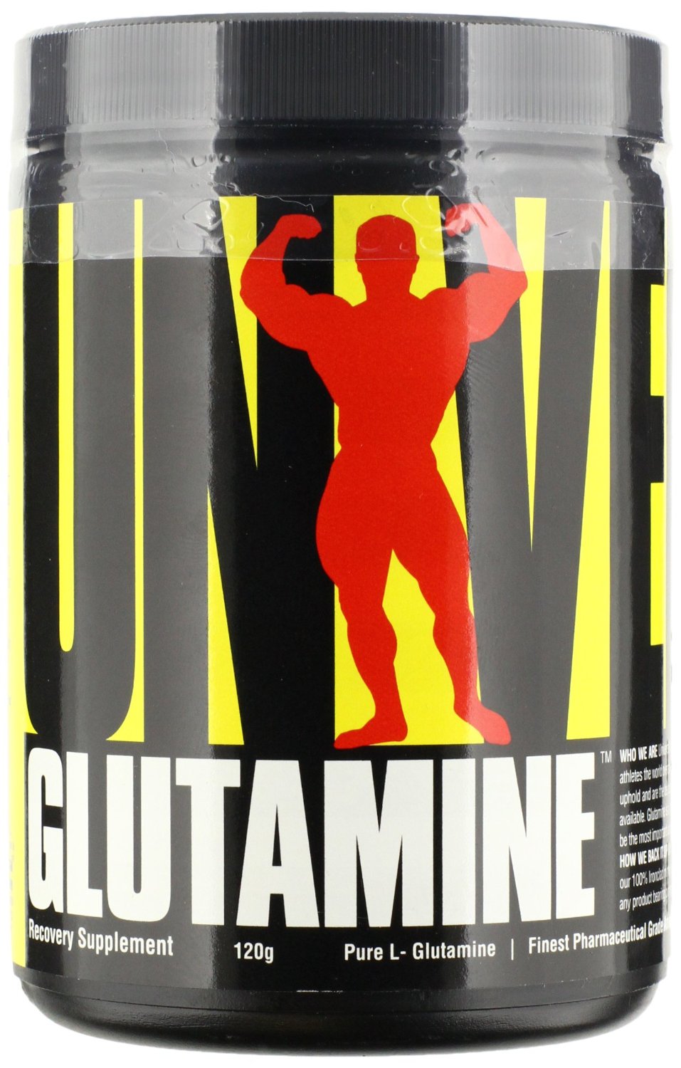 Glutamine, 120 г, Universal Nutrition. Глютамин. Набор массы Восстановление Антикатаболические свойства 