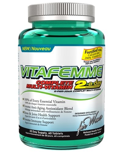VitaFemme 2-A-Day, 60 pcs, AllMax. Vitamin Mineral Complex. General Health Immunity enhancement 