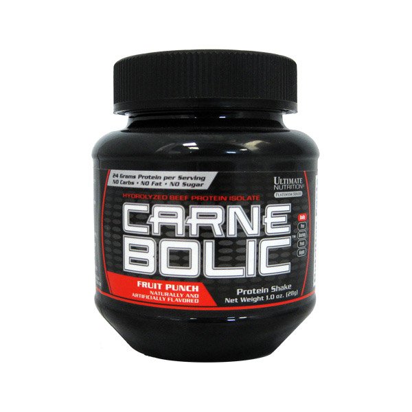 Carne Bolic, 28 g, Ultimate Nutrition. Beef protein. 