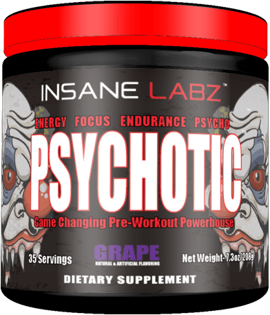 Psychotic, 221 g, Insane Labz. Pre Workout. Energy & Endurance 
