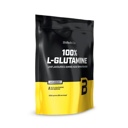 Аминокислота BioTech 100% L-Glutamine, 1 кг,  ml, BioTech. Amino Acids. 