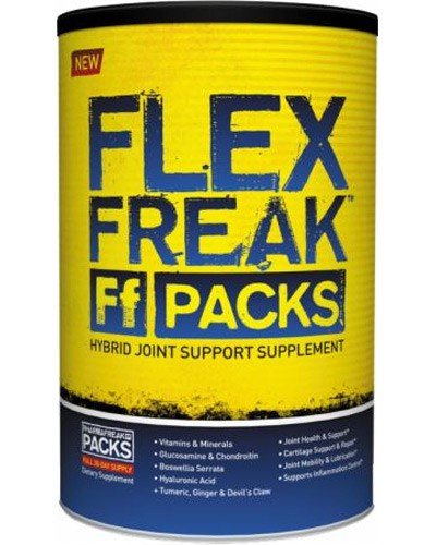 Flex Freak, 30 piezas, PharmaFreak. Glucosamina. General Health Ligament and Joint strengthening 