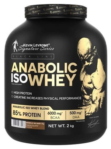 Anabolic Iso Whey, 2000 g, Kevin Levrone. Whey Isolate. Lean muscle mass Weight Loss recovery Anti-catabolic properties 