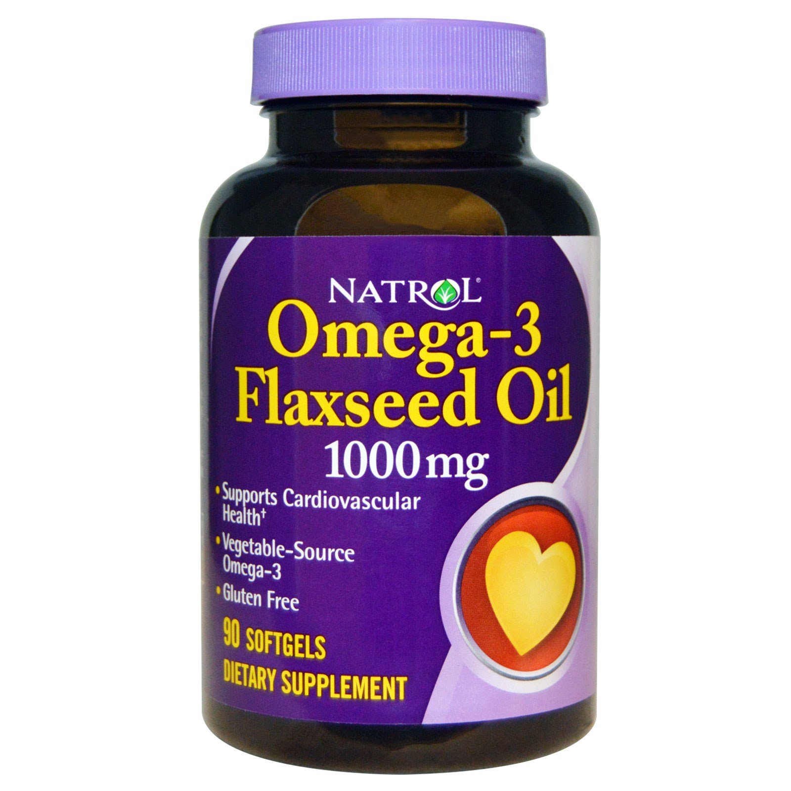 Flax Seed Oil 1000 mg, 90 pcs, Natrol. Omega 3 (Fish Oil). General Health Ligament and Joint strengthening Skin health CVD Prevention Anti-inflammatory properties 