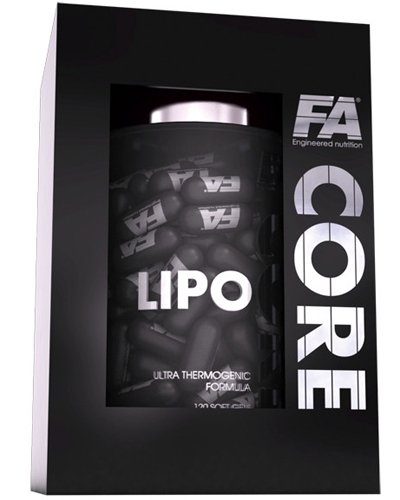 Lipo Core, 120 pcs, Fitness Authority. Fat Burner. Weight Loss Fat burning 