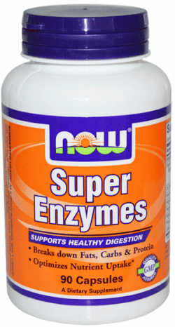 Now Super Enzymes, , 90 шт