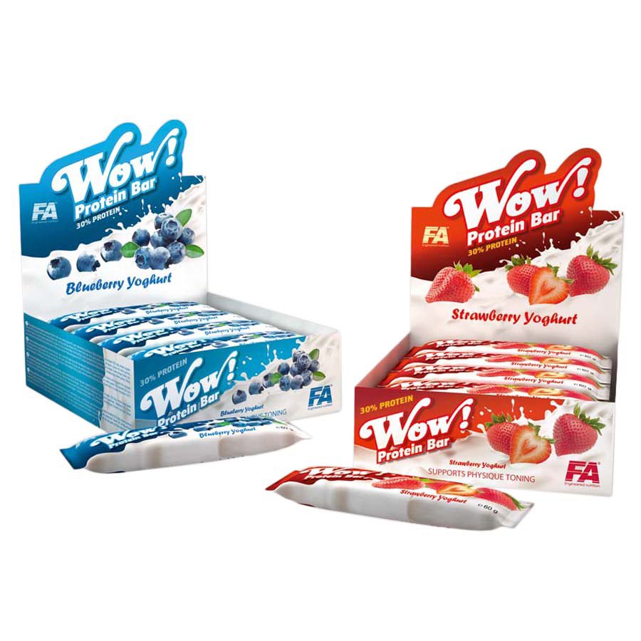 Fitness Authority Wow! Protein Bar, , 12 шт
