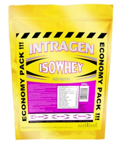 Isowhey, 2000 g, Intragen. Whey Isolate. Lean muscle mass Weight Loss recovery Anti-catabolic properties 