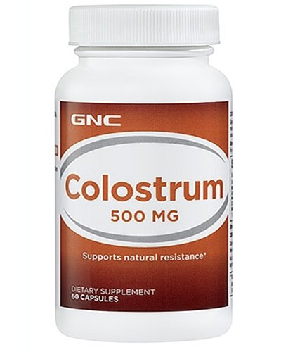 Colostrum 500 mg, 60 шт, GNC. Спец препараты. 