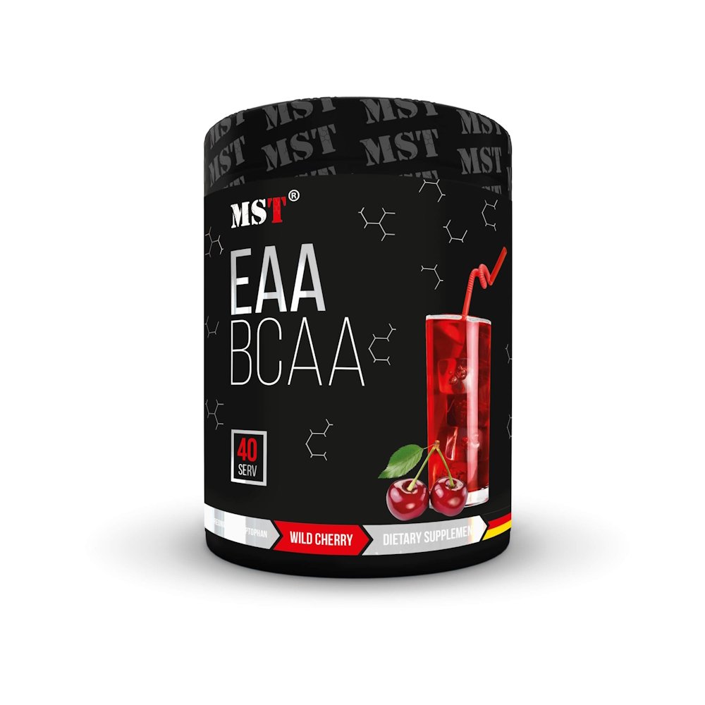 Аминокислота MST BCAA EAA Zero, 520 грамм Вишня,  ml, MST Nutrition. Amino Acids. 