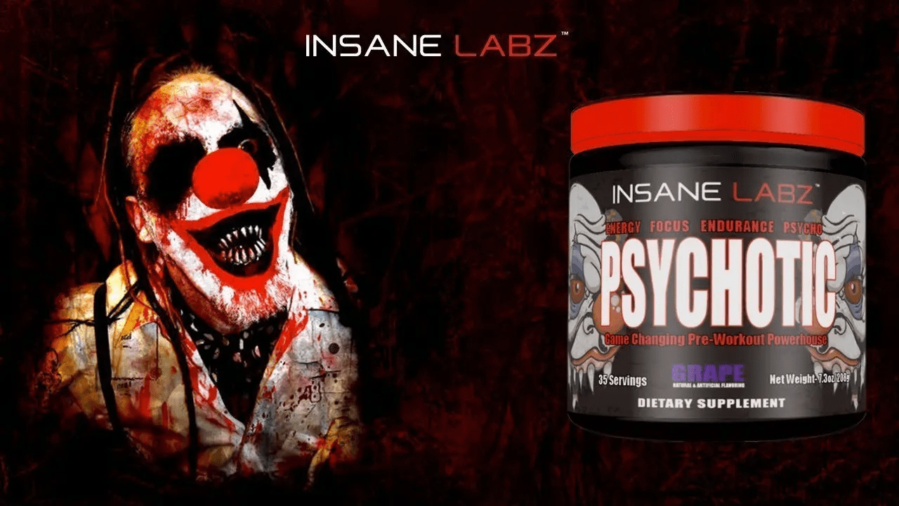 Insane Labz  Psychotic 220g / 35 servings,  ml, Insane Labz. Pre Workout