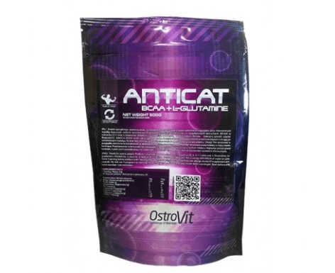 Anticat+L-Glutamine, 500 g, OstroVit. Complejo de aminoácidos. 