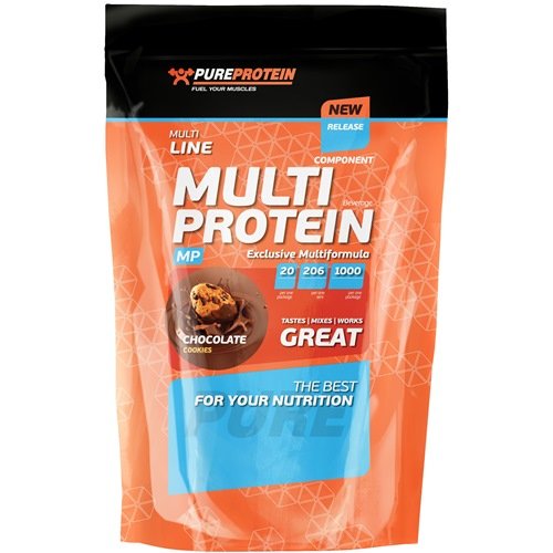 Multicomponent Protein, 1000 g, Pure Protein. Mezcla de proteínas. 